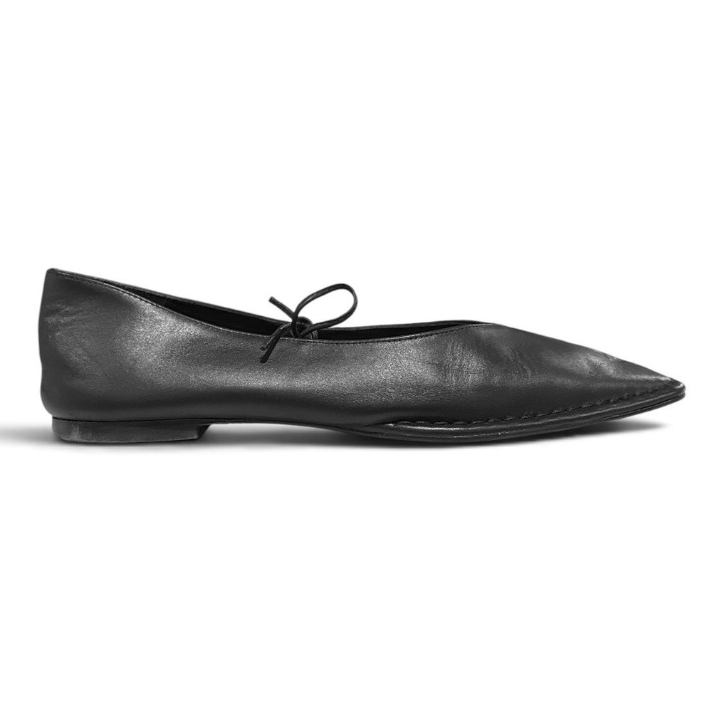 ALOHAS Sway Leather Square Toe Ballet Flats